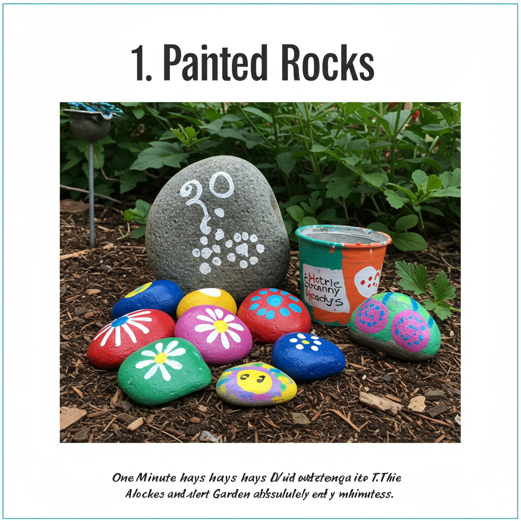 1. Painted Rocks