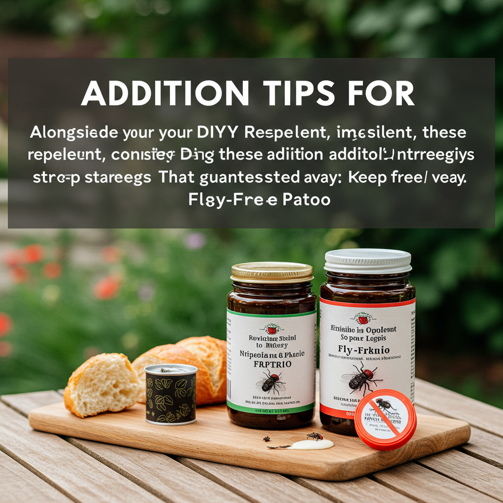 Additional Tips for a Fly-Free Patio