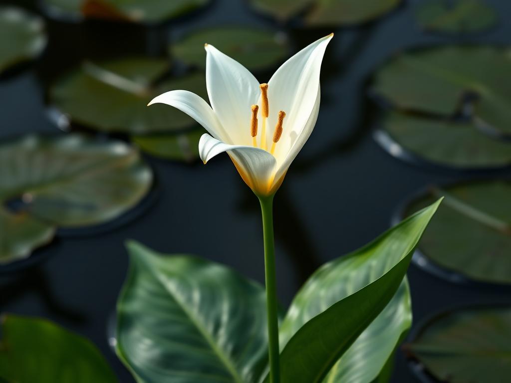 5. Peace Lily