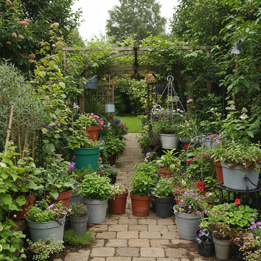 The Beauty of Upcycling in Gardening