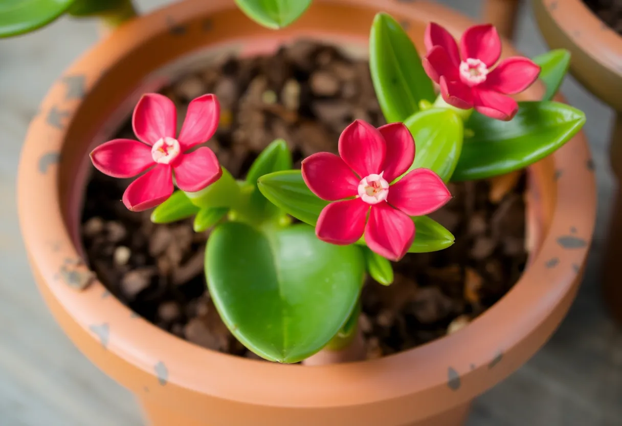 8. Wax Plant (Hoya carnosa)