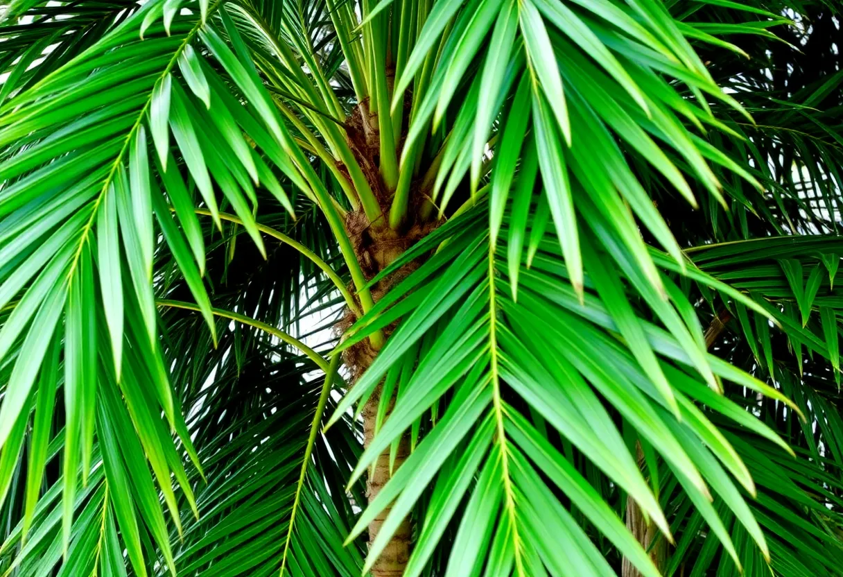 9. Bamboo Palm (Chamaedorea seifrizii)