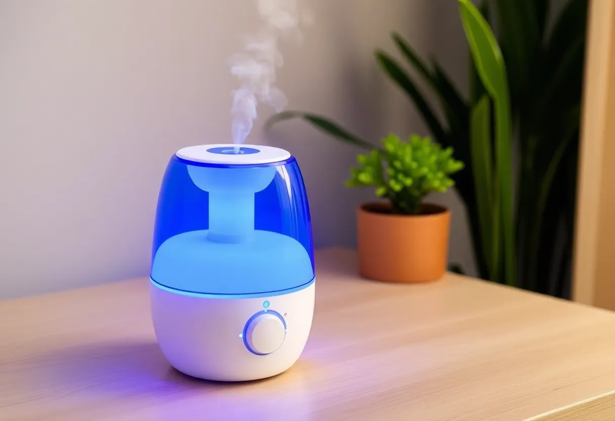 3. TaoTronics TT-AH016 Ultrasonic Humidifier