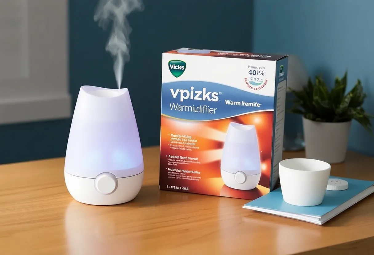 5. Vicks Warm Mist Humidifier