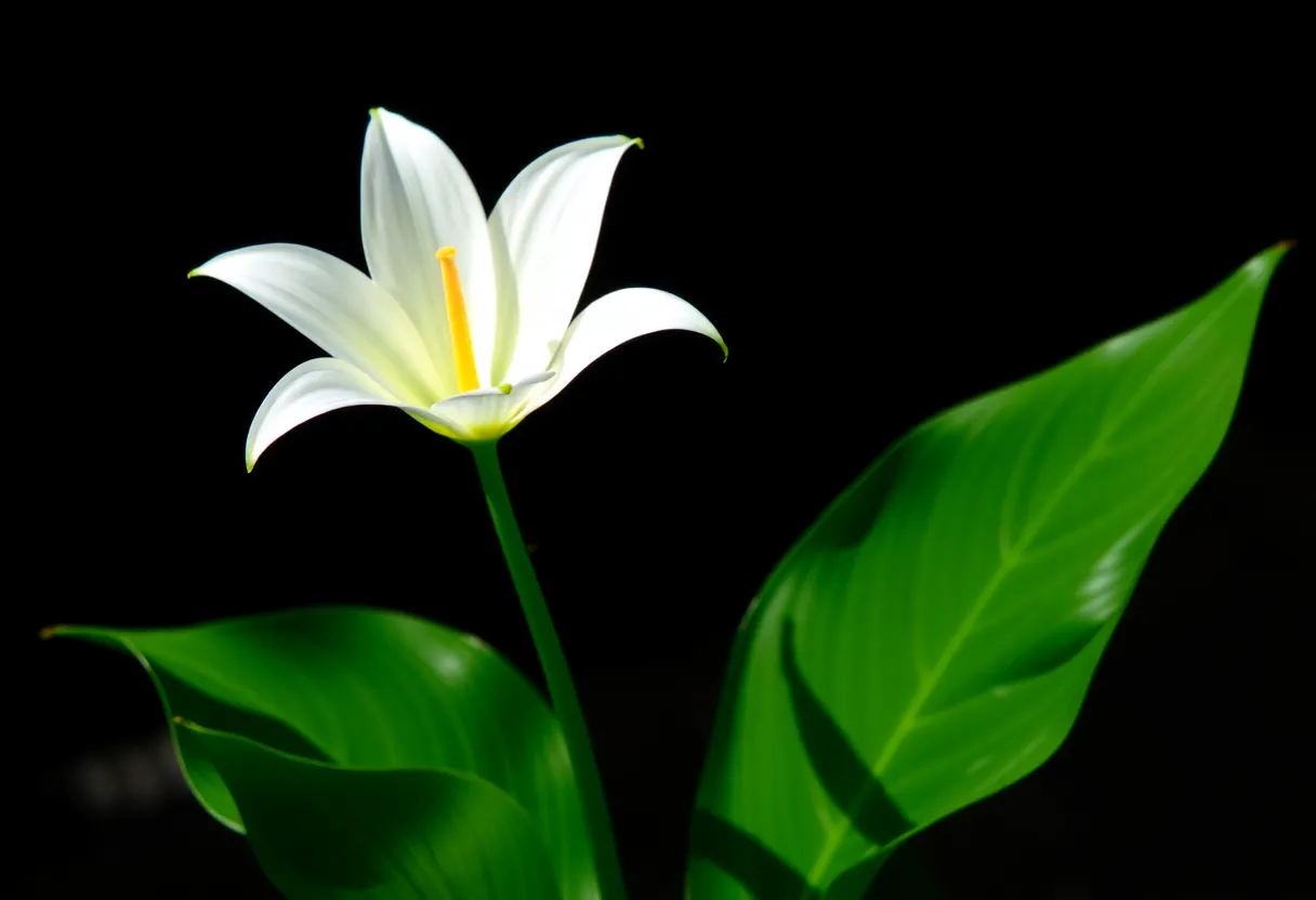 10. Peace Lily