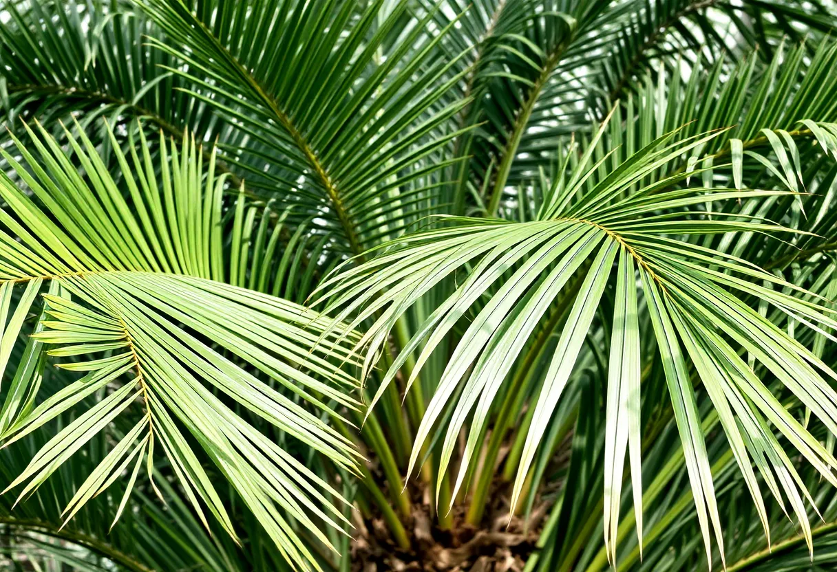 4. Parlor Palm (Chamaedorea elegans)