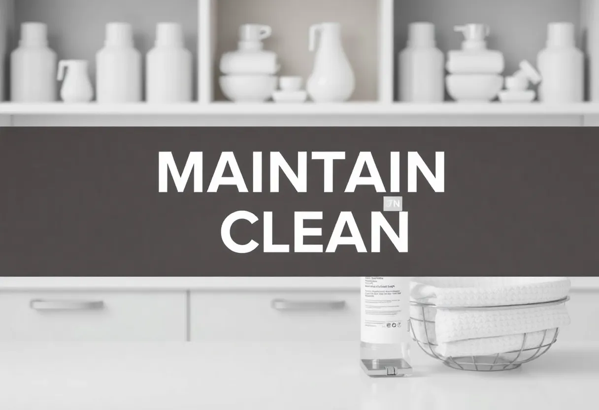 7. Maintain a Clean Background