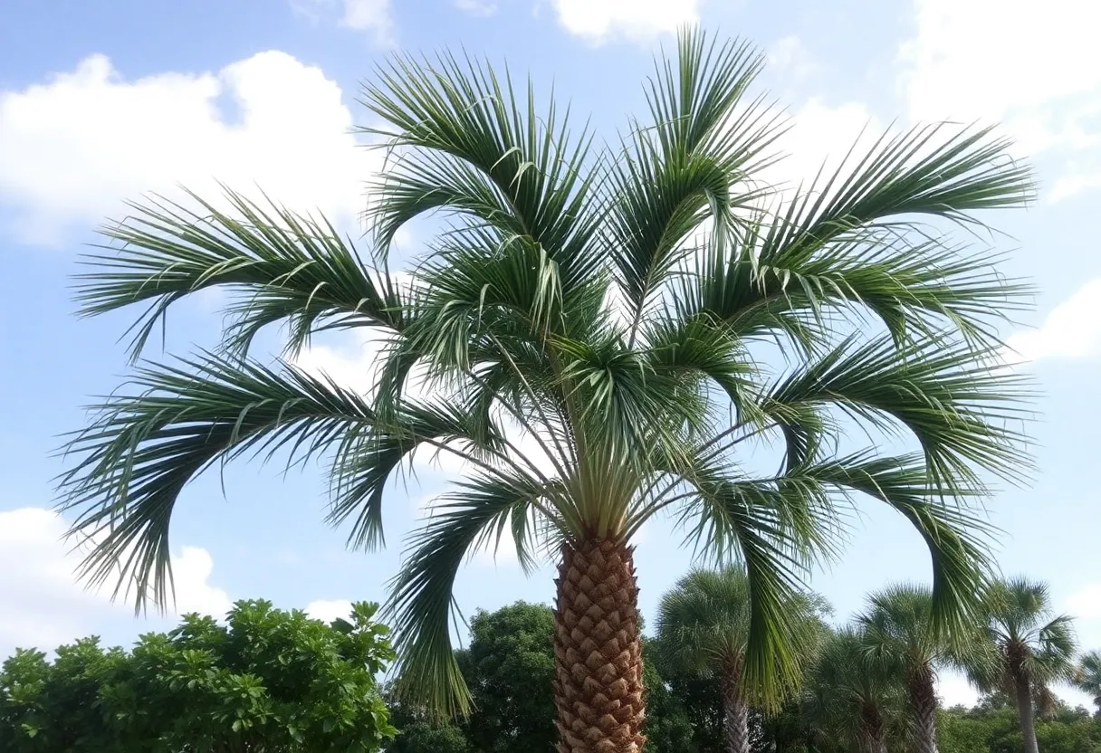 5. Ponytail Palm (Beaucarnea recurvata)