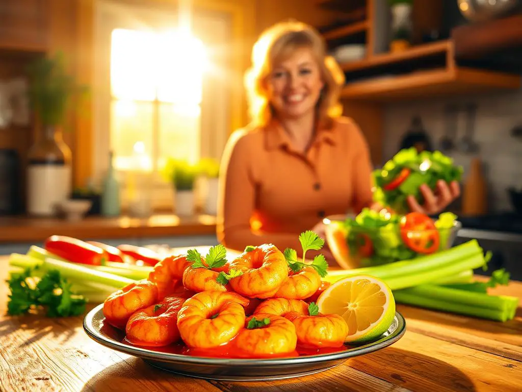 Health Benefits of Spicy Buffalo Shrimp
