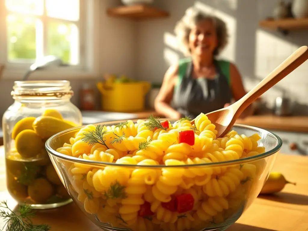 What Makes Zesty Dill Pickle Pasta Salad Unique?