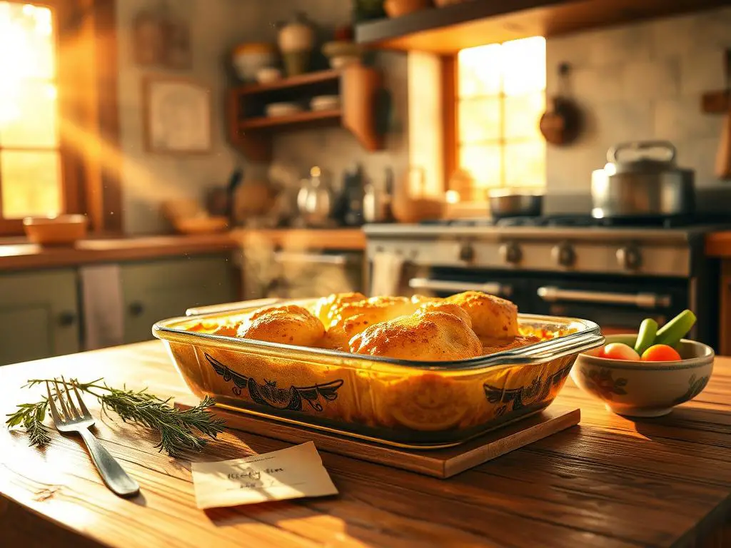 What is Forgotten Chicken Casserole?