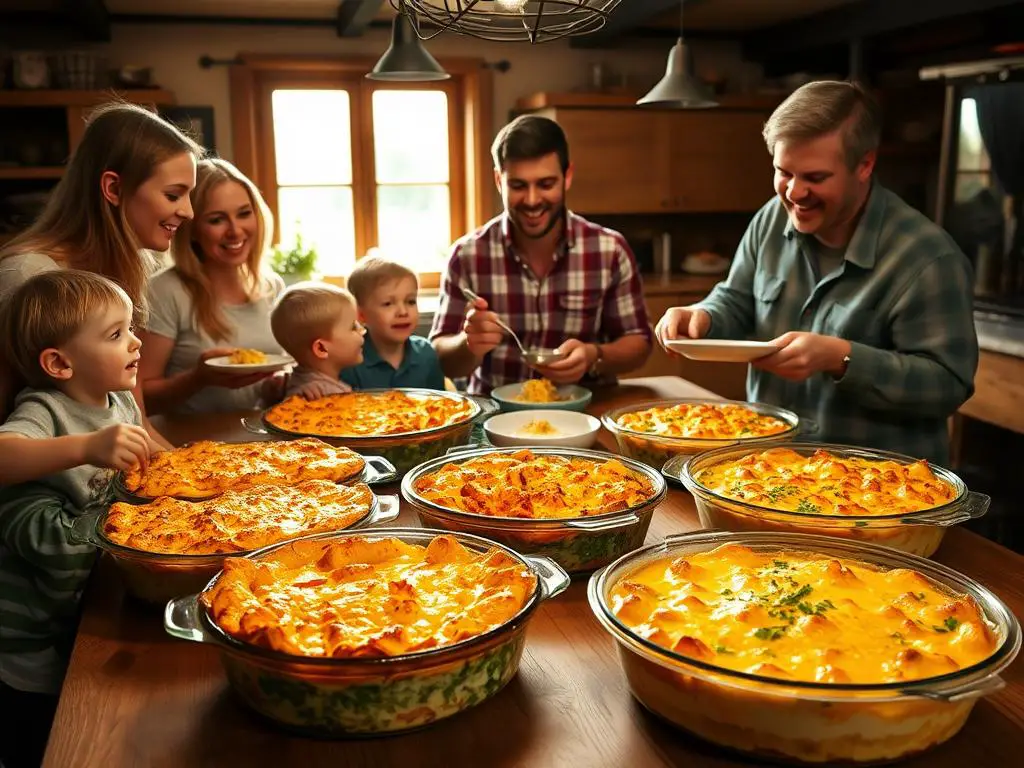 Variations of Cheesy Chicken Cordon Bleu Casserole