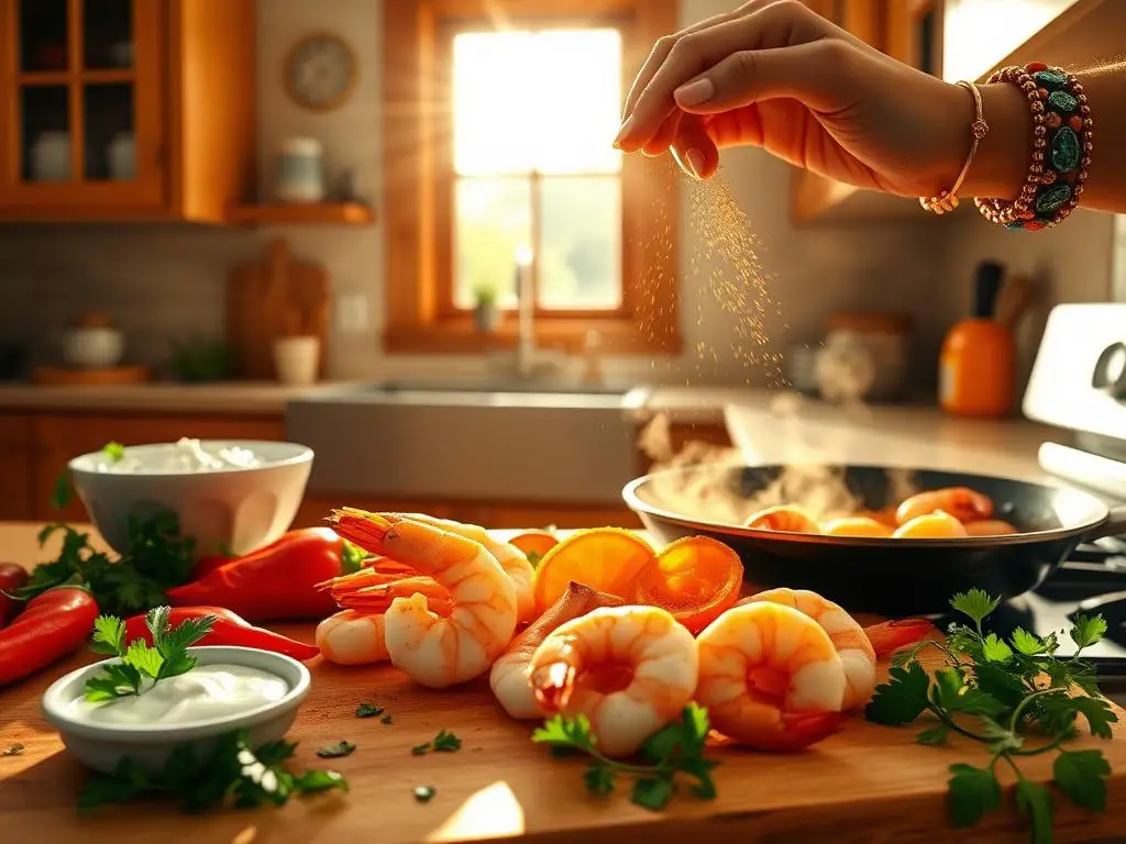Key Ingredients for Spicy Buffalo Shrimp