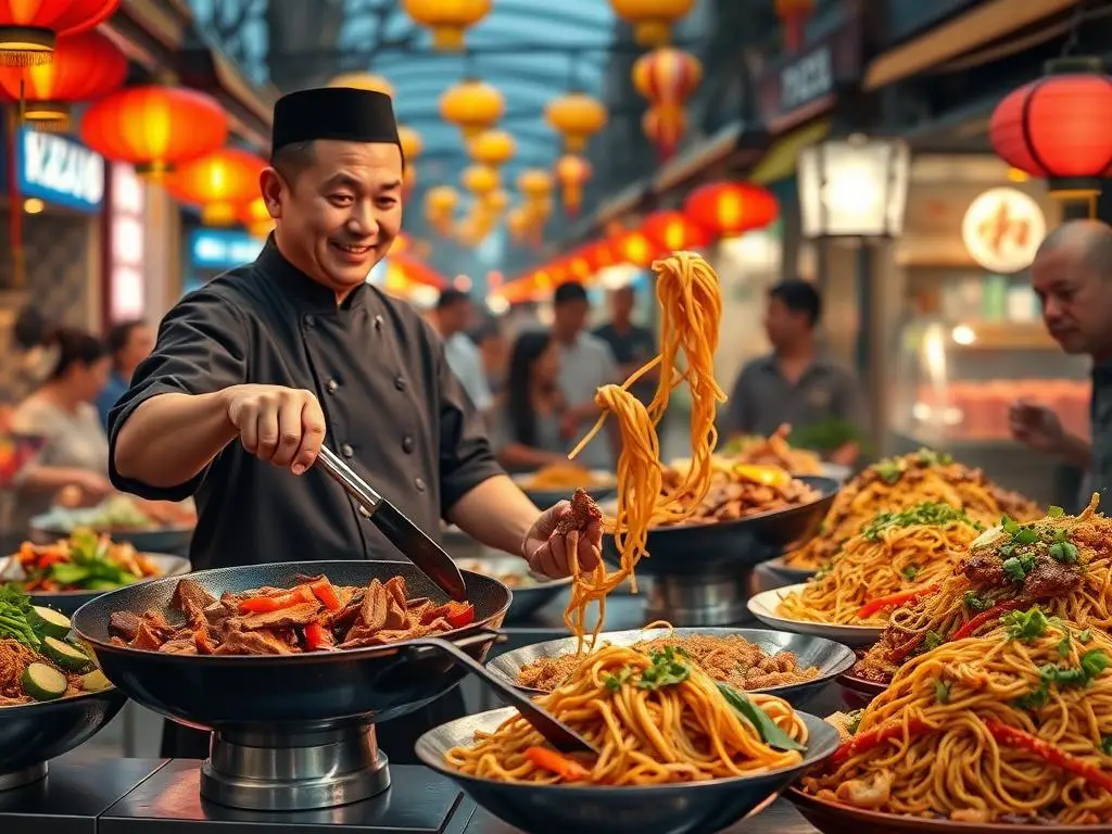 Variations of Beef Chow Mein