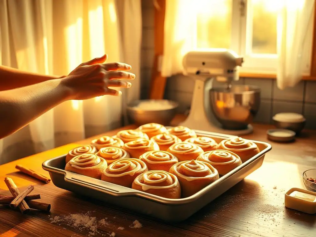 6. Bake the Cinnamon Rolls