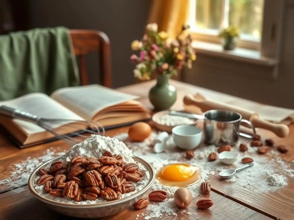 Ingredients for Lazy Pecan Pie Bars