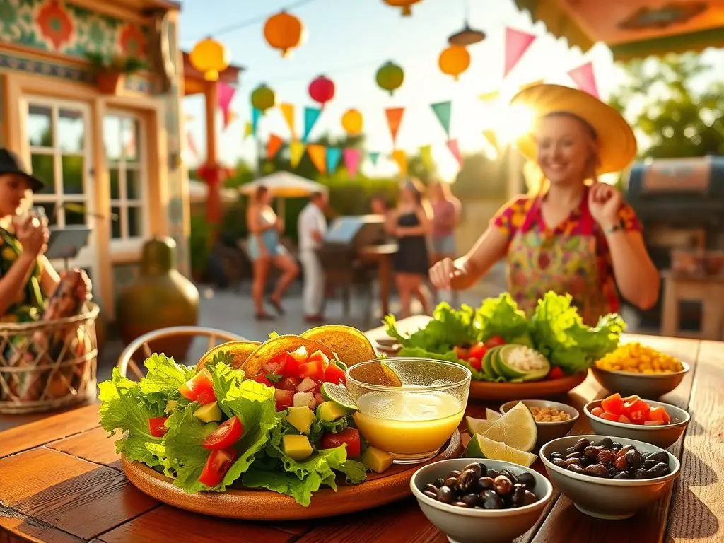 How to Assemble Your Summer Fiesta Taco Salad