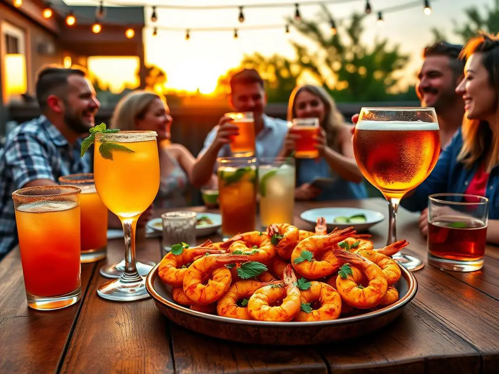 Pairing Drinks with Spicy Buffalo Shrimp