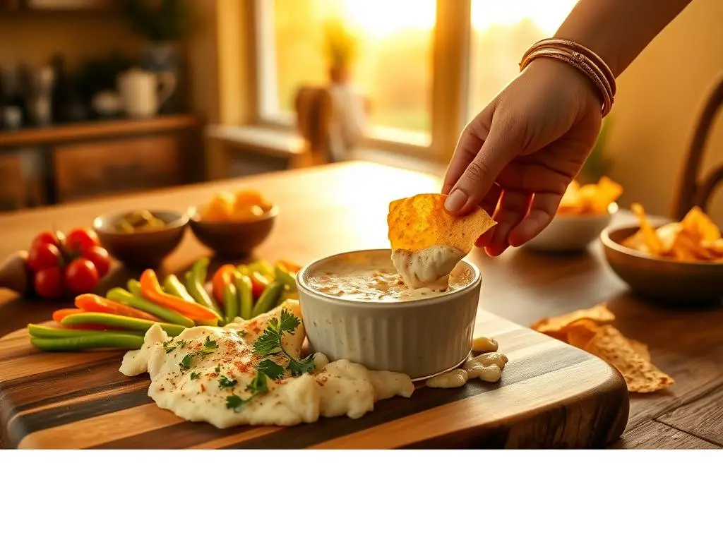 Serving Suggestions for Your Creamy Cheesy Chicken Alfredo Dip