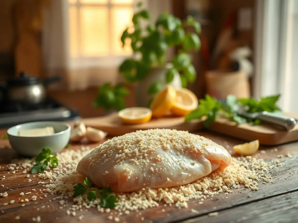 Ingredients for Melt-in-Your-Mouth Parmesan Baked Chicken