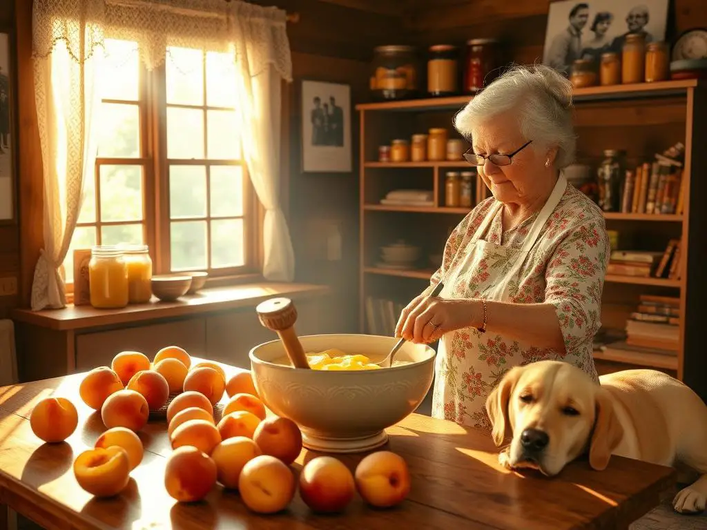 The History of Peach Pudding in the South