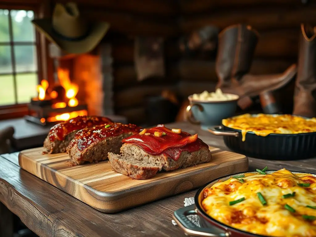 Variations on Cowboy Meatloaf & Potato Casserole