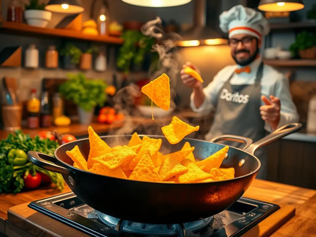 Frying Your Cheese-Stuffed Doritos