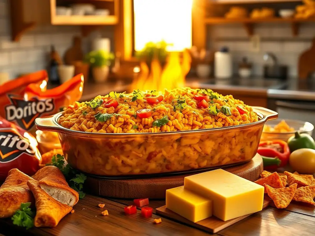 How to Make Cheesy Doritos Chicken Casserole