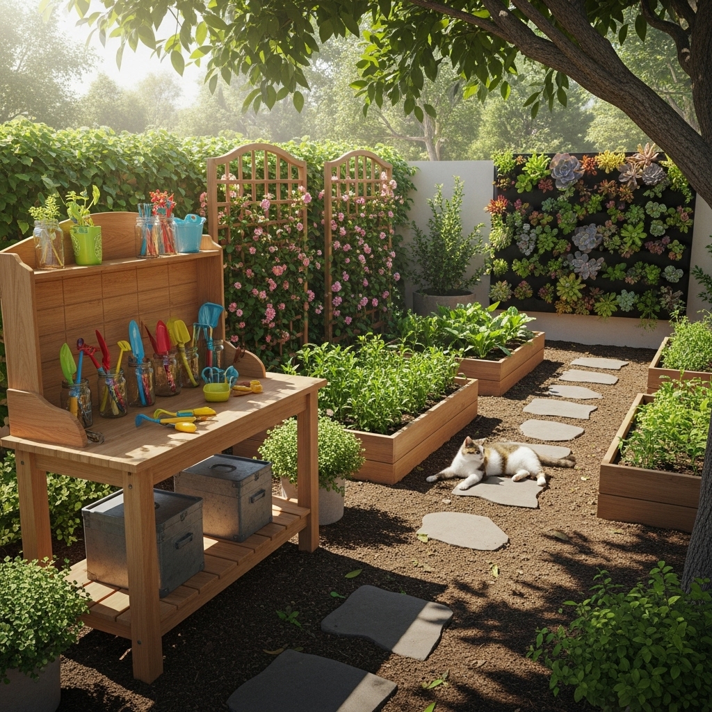 Creating a Functional Gardening Space