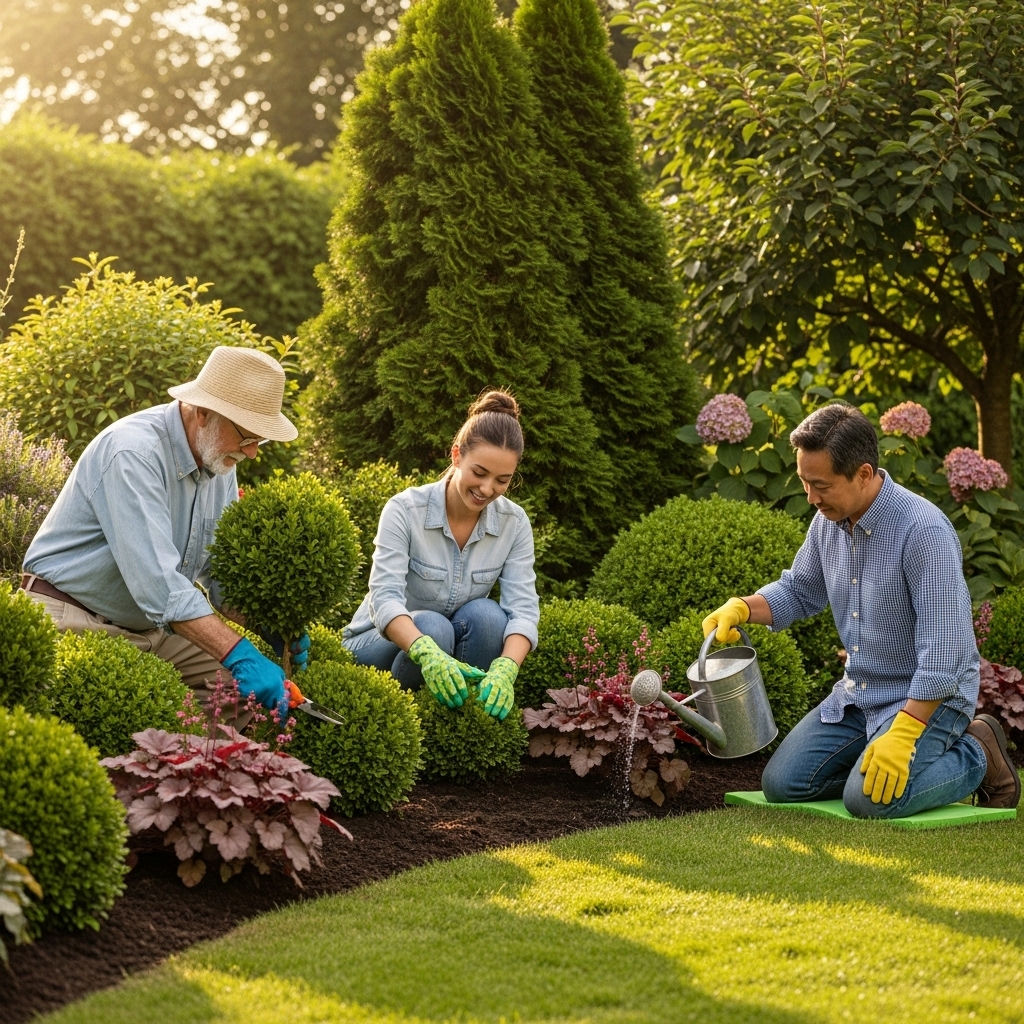 Maintenance Tips for My Evergreen Border