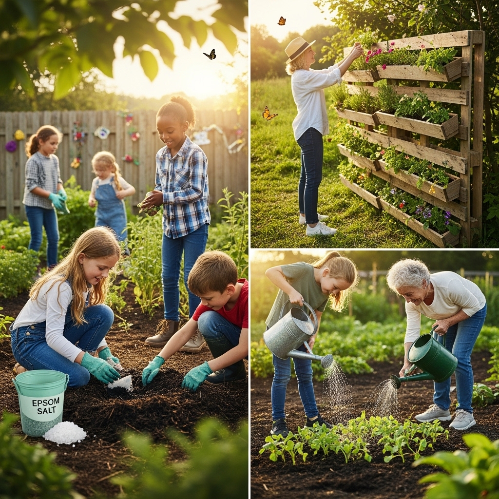 Combining Epsom Salt with Other Garden Techniques