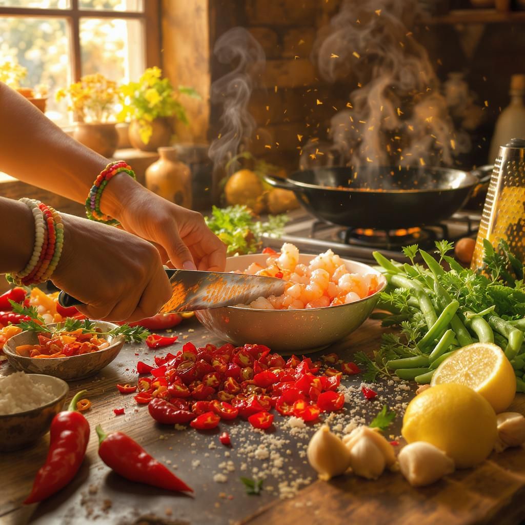 Gathering Ingredients for a Flavor Explosion