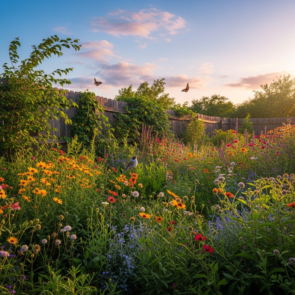 Seasonal Changes in My Native Garden