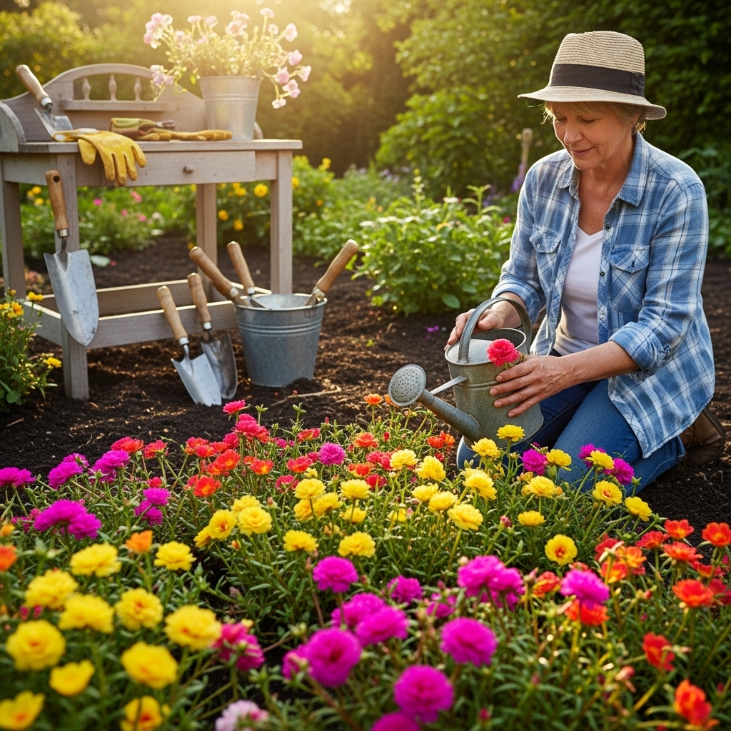 Seasonal Care for Portulaca