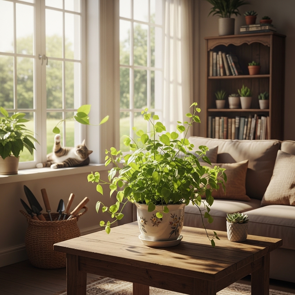 Creating a China Doll Plant Display