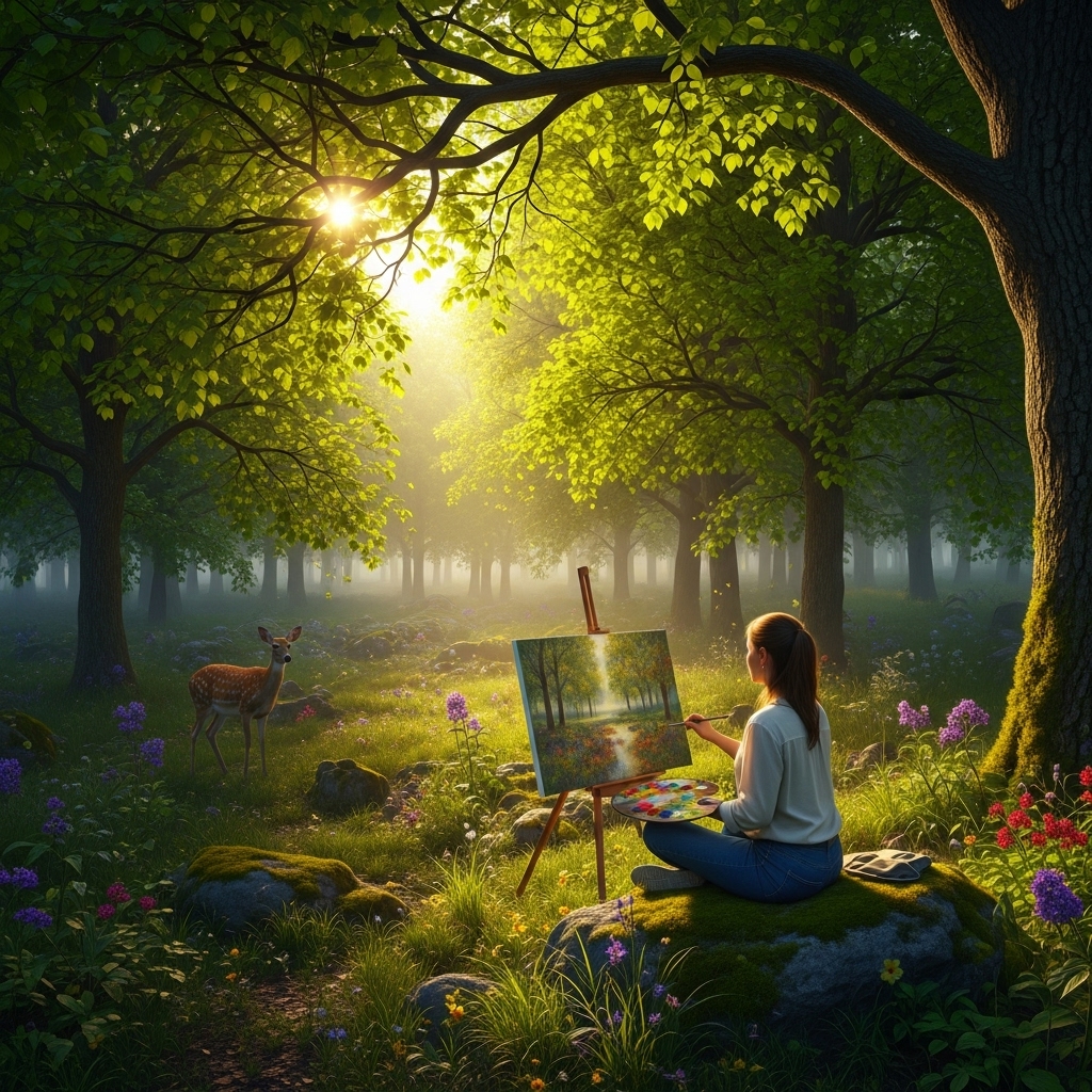 The Connection Between Art and Nature
