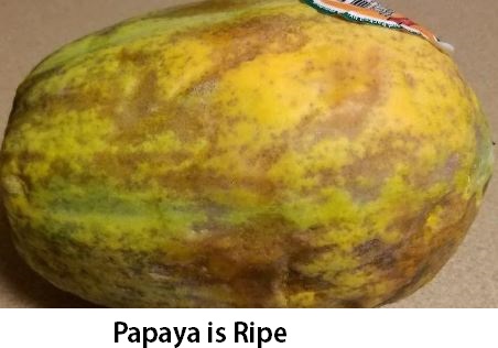 Papaya is Ripe