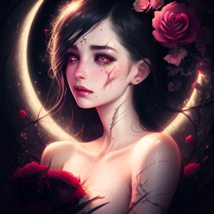 Dark Blue Roses