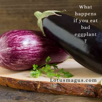 what happens if you eat bad eggplant