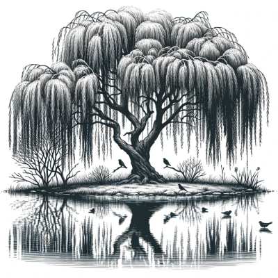 weeping willow tree weeping