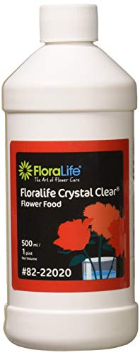 Floralife 82-22020 Floralife Crystal Clear Flower Food 300 Liquid, 500 ...