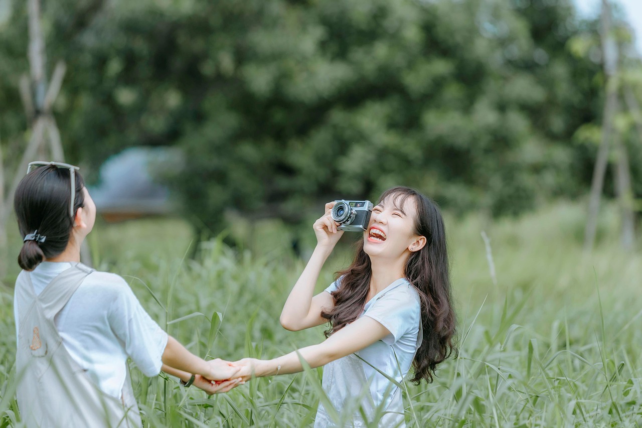 friendship  best friends  women  happy  camera  taking photo  laugh  youth  girls  together  friends  meadow  outdoors  friendship day  friendship  friendship  friendship  friendship  best friends  friends  friends  friends  friends  friends