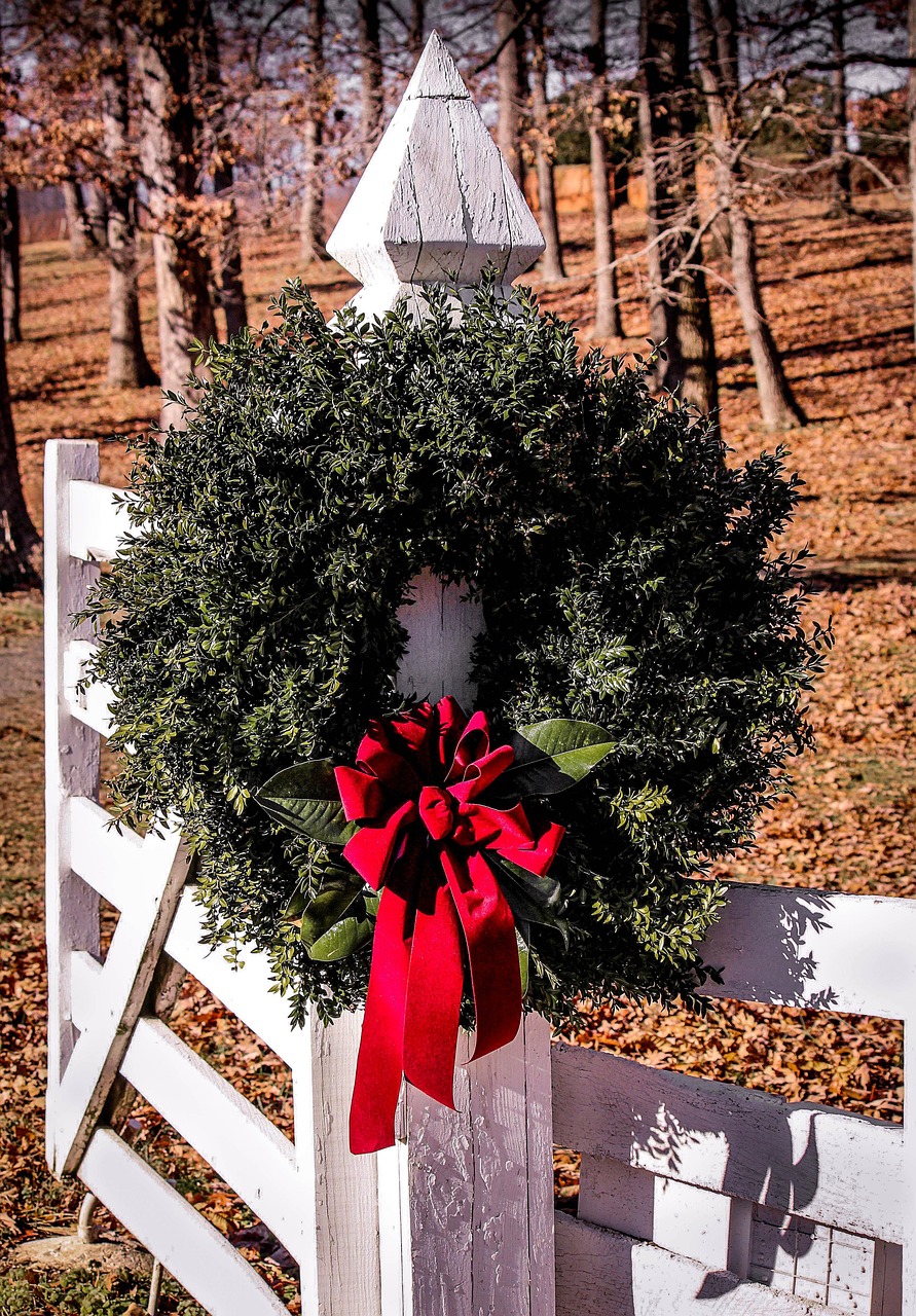 christmas wreath gate boxwood wreath decoration farm entrance red ribbon christmas wreath christmas wreath christmas wreath christmas wreath christmas wreath