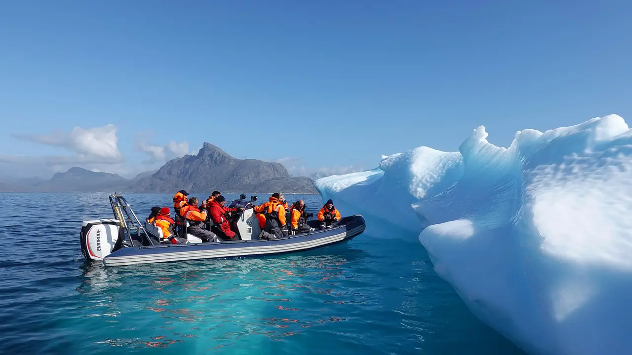 iceberg ice greenland tourism boat frozen cold sea nature landscape polar snow winter climate change blue ocean arctic climate speedboat greenland greenland climate change climate change climate change climate change climate change
