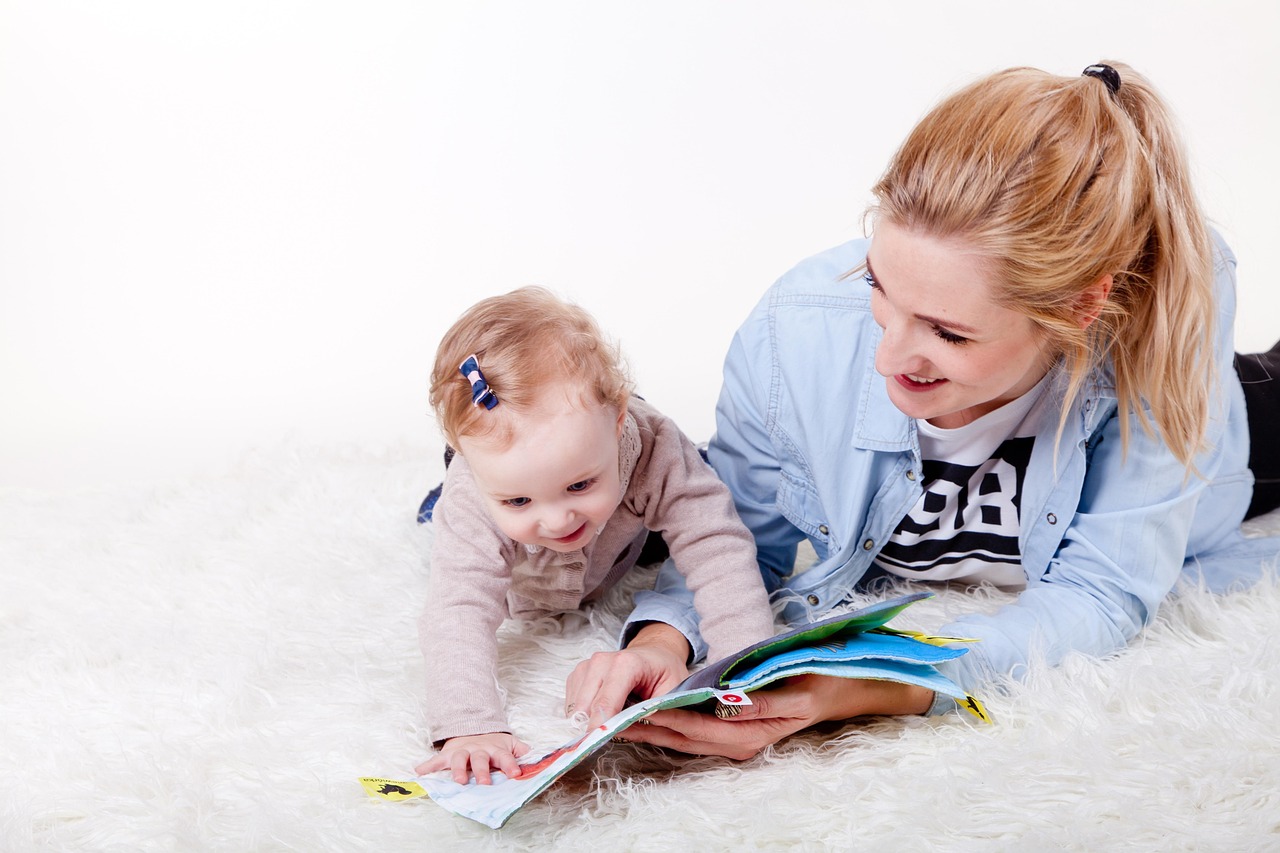 merry christmas child game family love play darling luck to lie reading for children for the baby joy maternity childhood daughter mother
