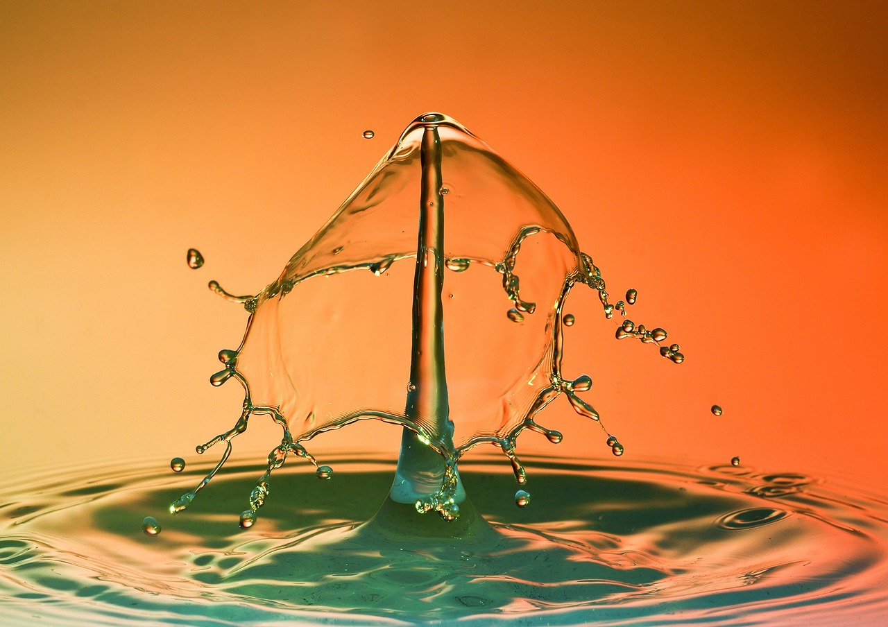 drops water fluid liquid nature waterdrop jumping up drop water feature to dye waves