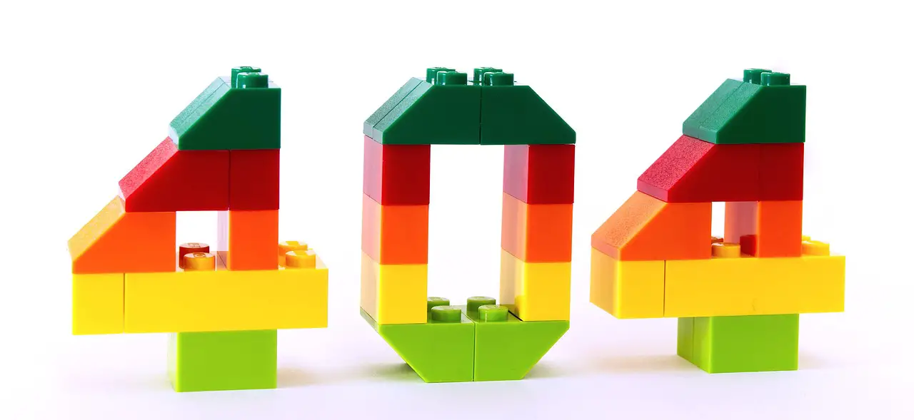 error not found 404 lego mistake 4 0 number brick internet http response code dead broken link lost web page dead end disappointment error error error error error not found not found not found lego lego lego