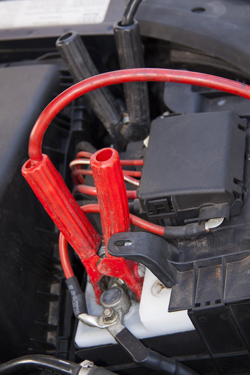 battery jump start starter cable roadside assistance professional help emergency situation emergency call automobile broken damage red black jump start jump start jump start jump start jump start