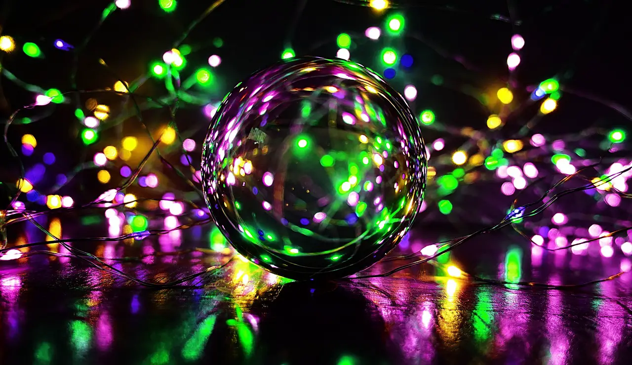 crystal ball-photography bullet lights multicoloured magic reflection magic magic magic magic magic