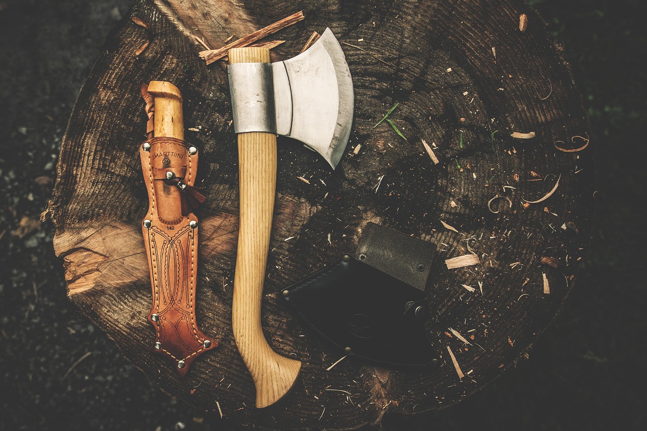 axe camping knife knife retro tree trunk weapons axe axe axe axe axe knife knife knife knife